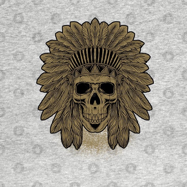 Skull Indians by damzu